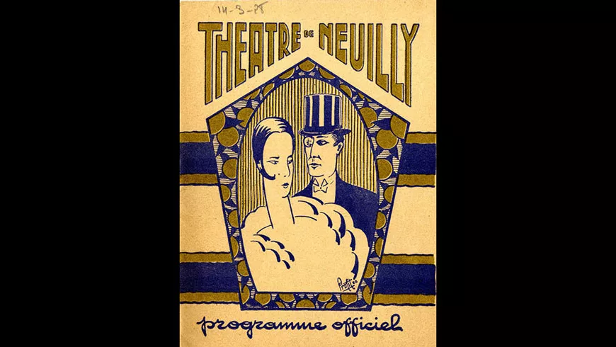 Programme du théâtre du 14 mars 1928, ©AMNSS © 