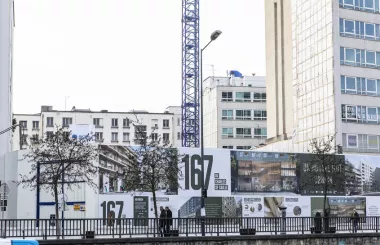 Perspective sur le nouveau 167 en chantier © Ville de Neuilly-sur-Seine