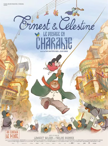 Affiche du film Ernest et Celestine le voyage en Charabie